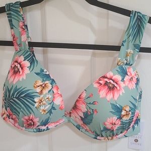 NWT bikini top 36D